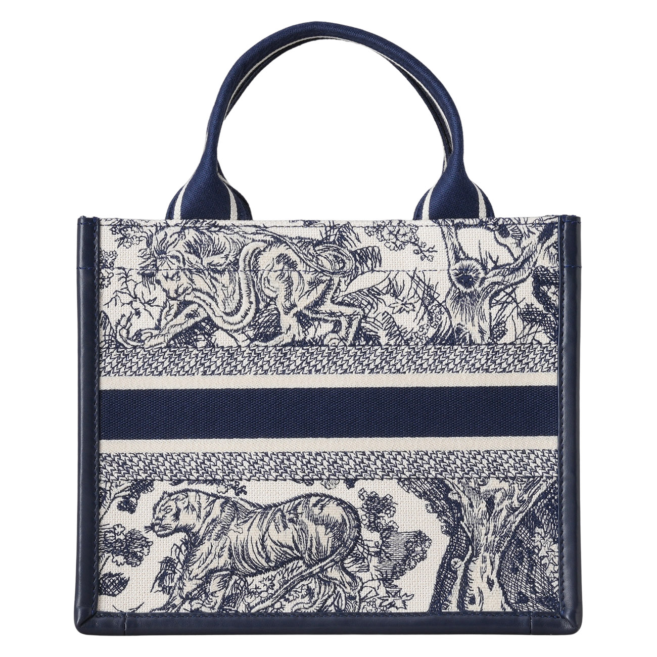 CHRISTIAN DIOR(USED)디올 M1325 레더 북토트 스몰